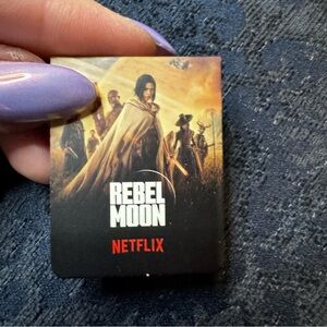 Rebel Moon Netflix pin collectible brand new